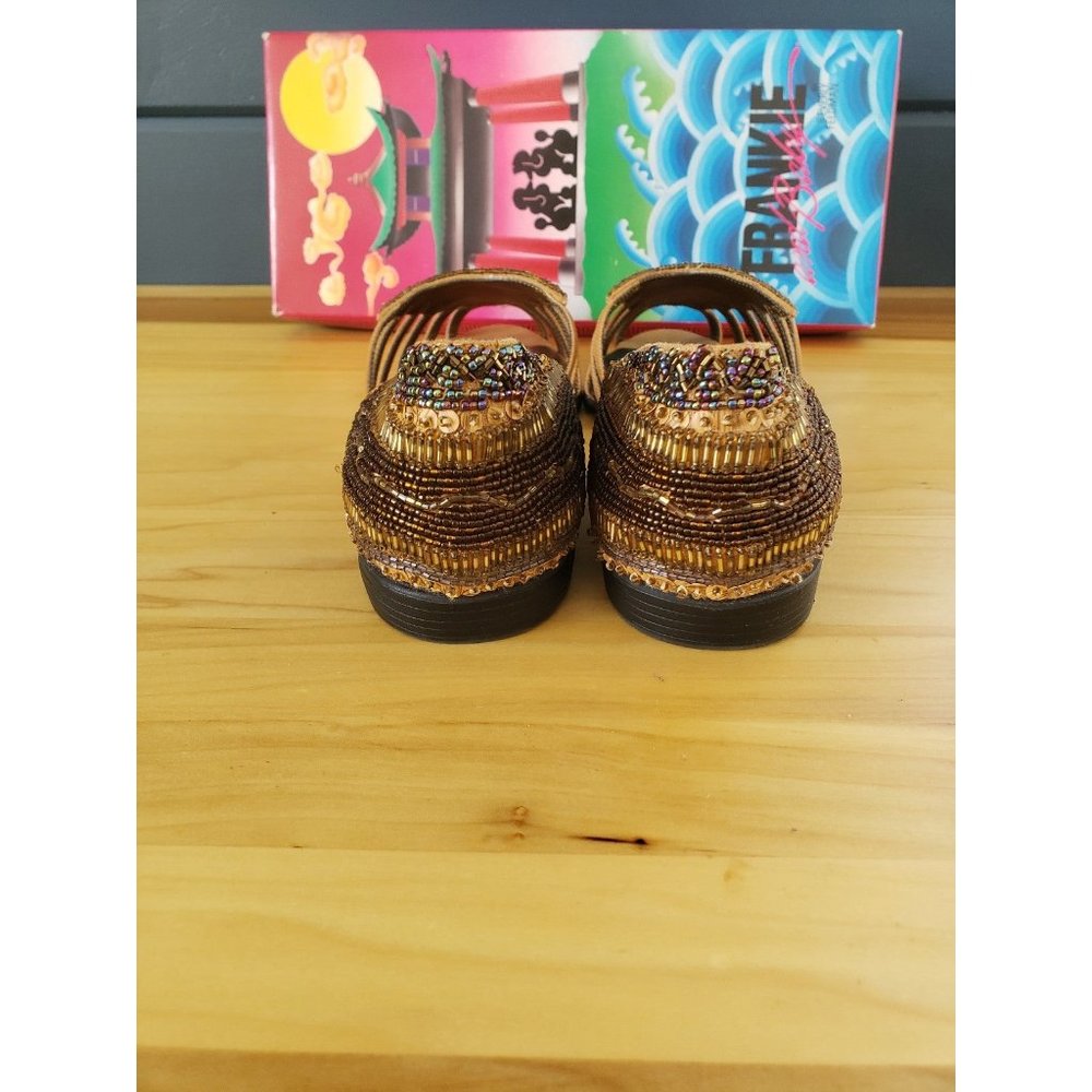 90s Frankie‎ and Baby Beaded Sandals - Picture 6 of 7